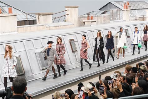 catwalk chanel vertically|Chanel catwalk crasher.